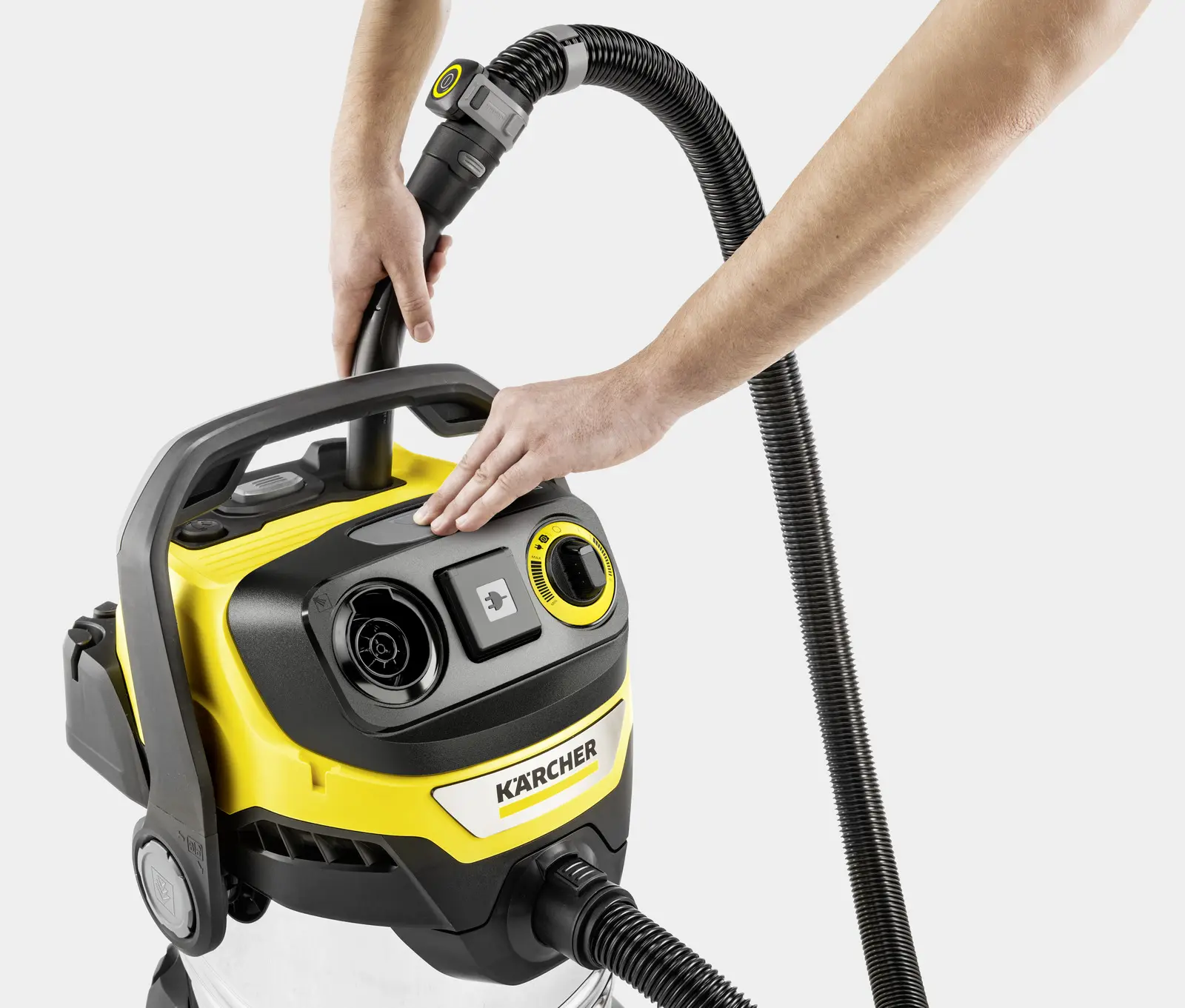 Пылесос Karcher WD 7 Control P S 30/6/35/T 1.628-385.0 (Yellow/Black) - 2