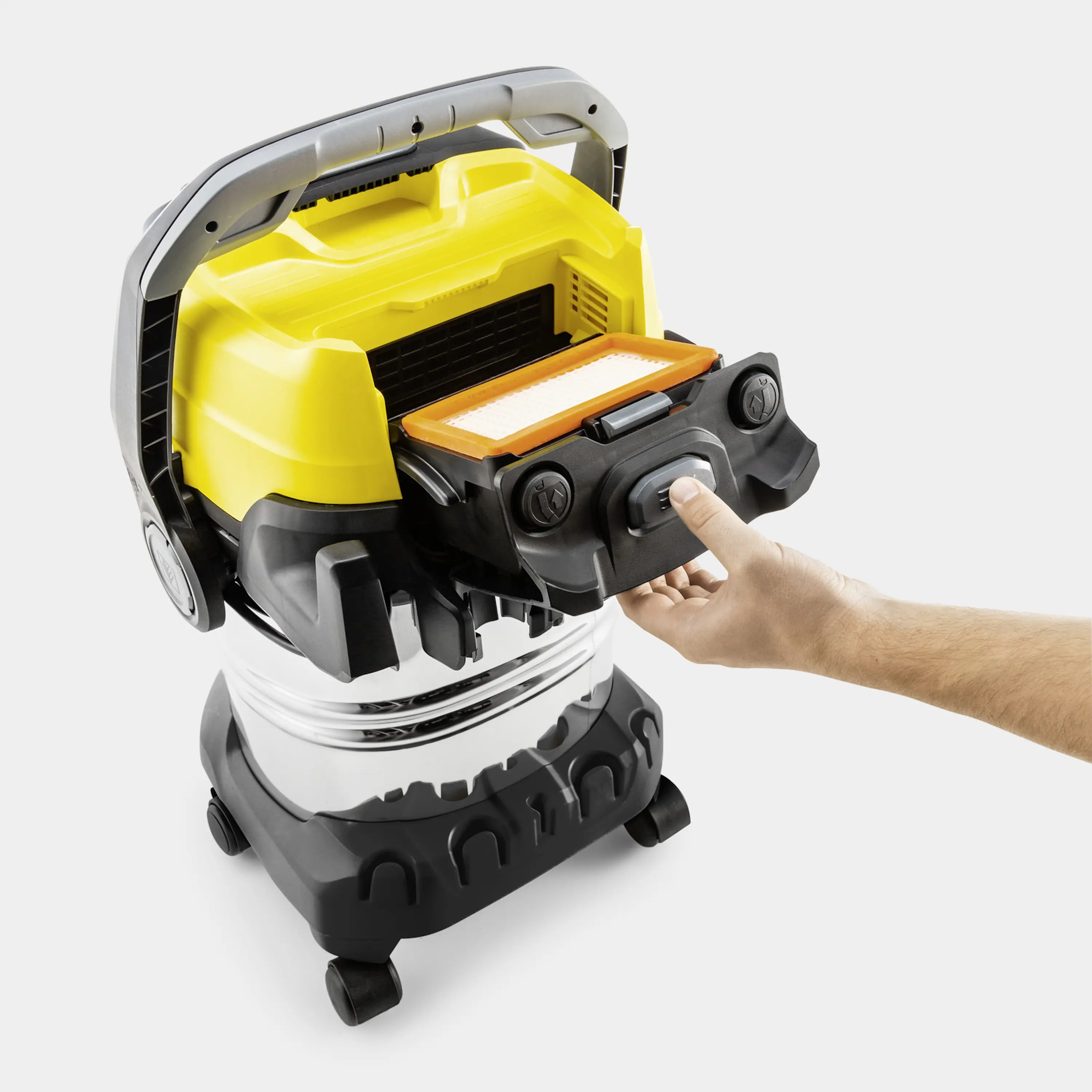 Пылесос Karcher WD 7 Control P S 30/6/35/T 1.628-385.0 (Yellow/Black) - 5