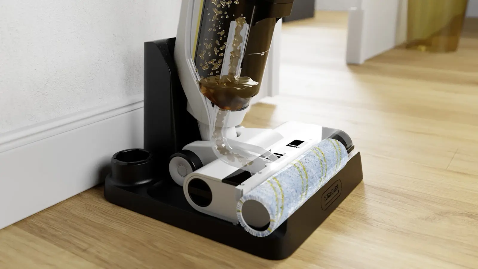 Вертикальный пылесос Karcher FCV 2 Natural N (White)