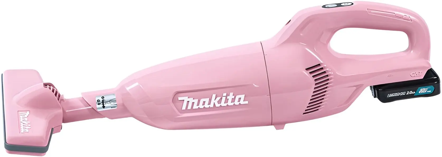 Aspirator vertical 2în1 cu acumulator Makita CL108FDSAP (Pink)