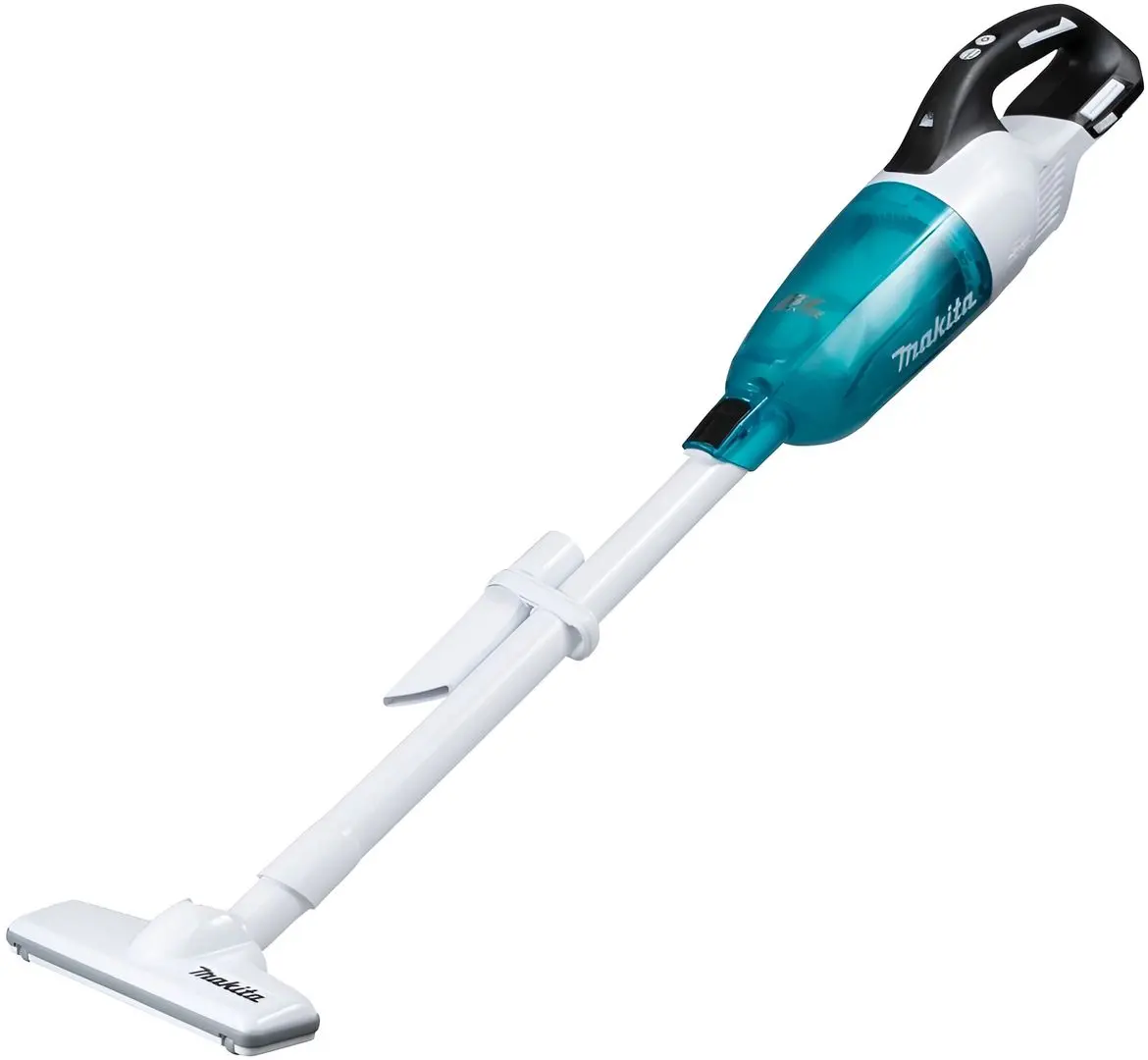 Aspirator vertical 2în1 cu acumulator Makita DCL281FRAW (White/Blue)