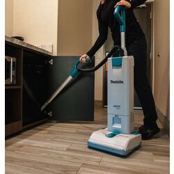 Вертикальный пылесос Makita DVC560PT2 2x5.0Ah (White/Blue) Thumb