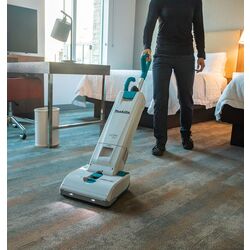 Вертикальный пылесос Makita DVC560PT2 2x5.0Ah (White/Blue) Thumb