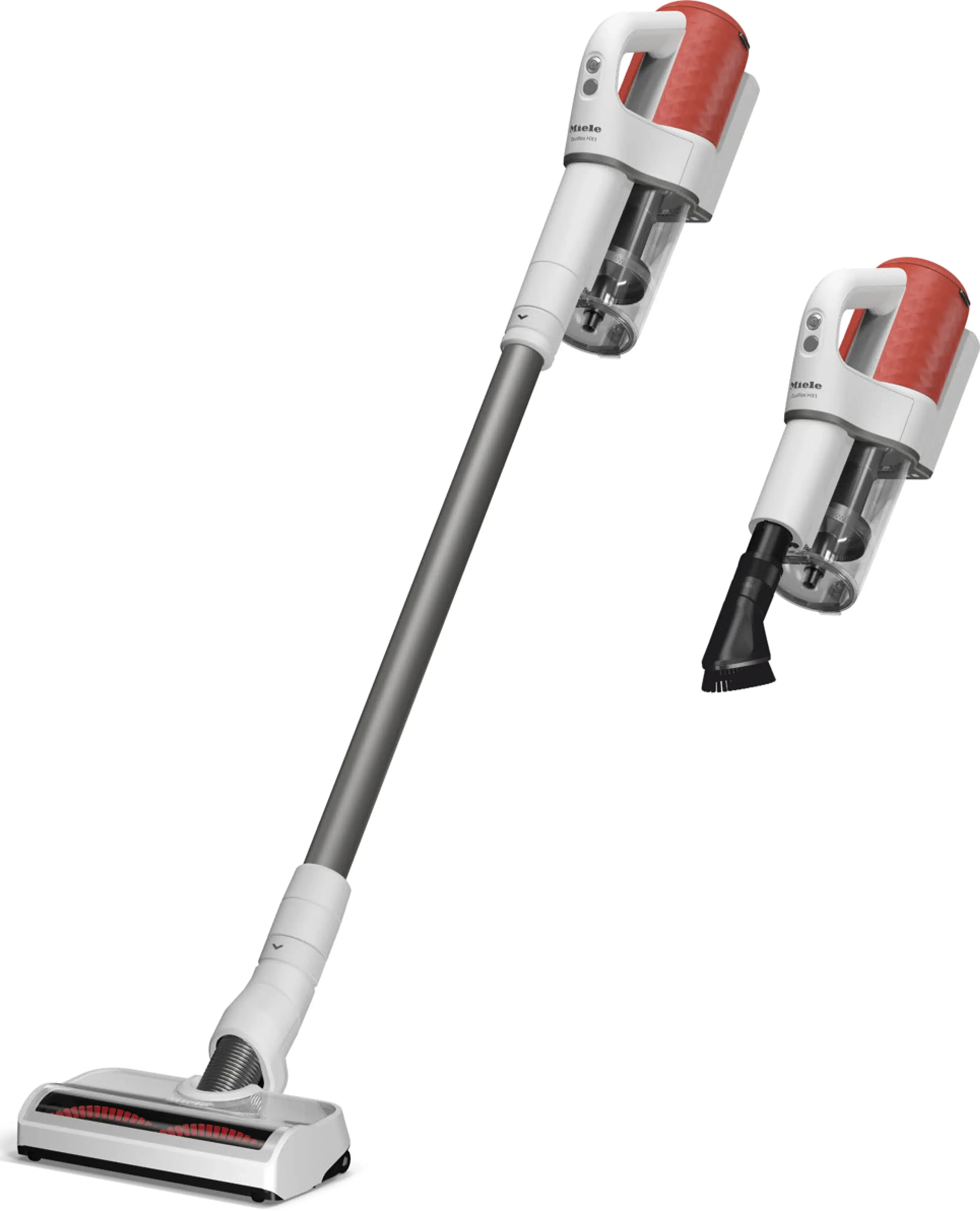 Вертикальный пылесос Miele Duoflex HX1 (White/Red) - 2