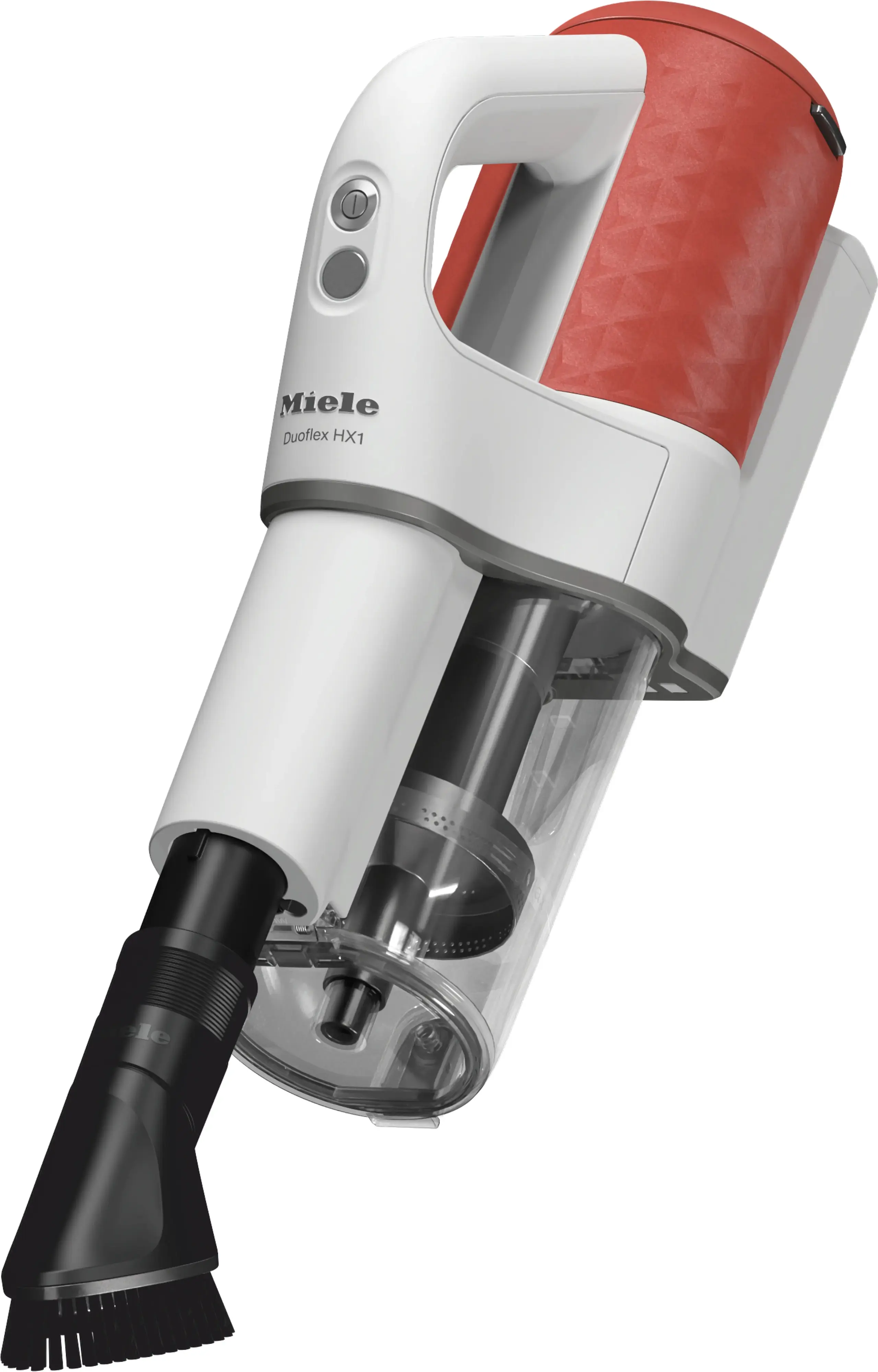 Вертикальный пылесос Miele Duoflex HX1 (White/Red) - 4
