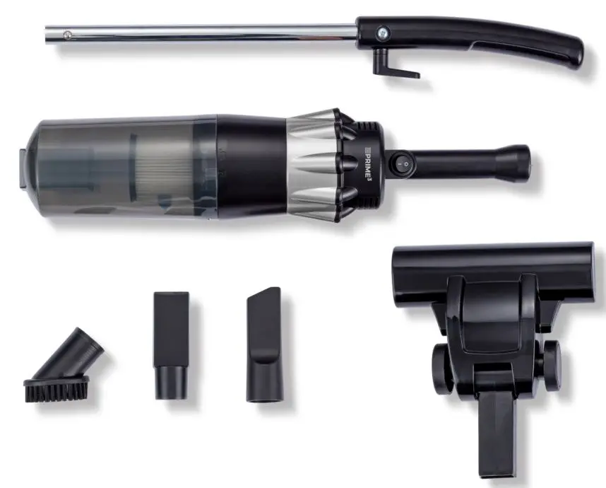 Вертикальный пылесос Prime3 2in1 SVC12 (Black/Silver) - 3