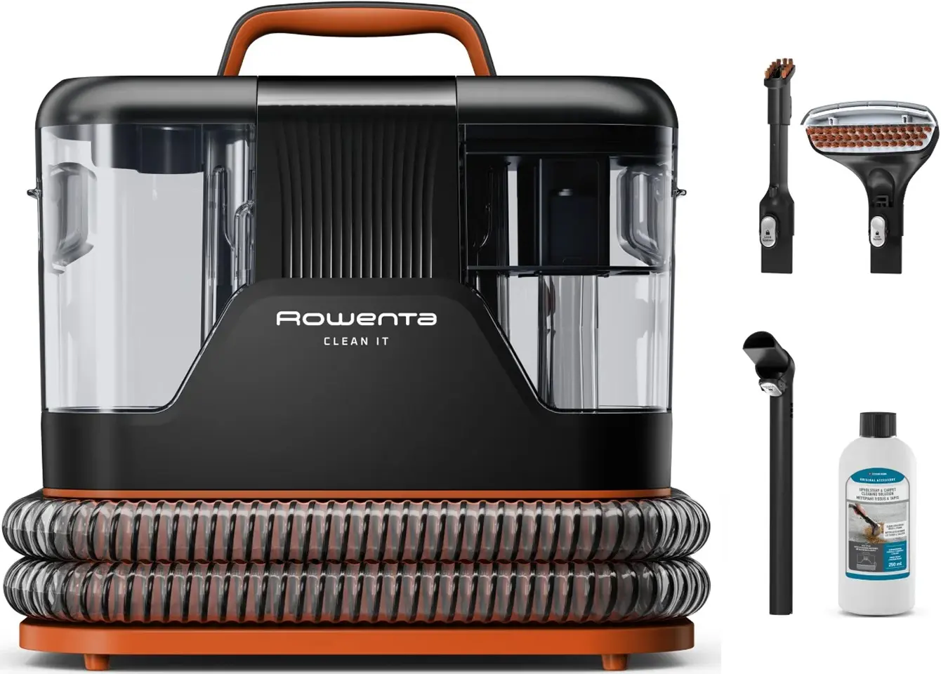 Пылесос моющий Rowenta Clean It IN5011F0 (Black/Brown) - 3