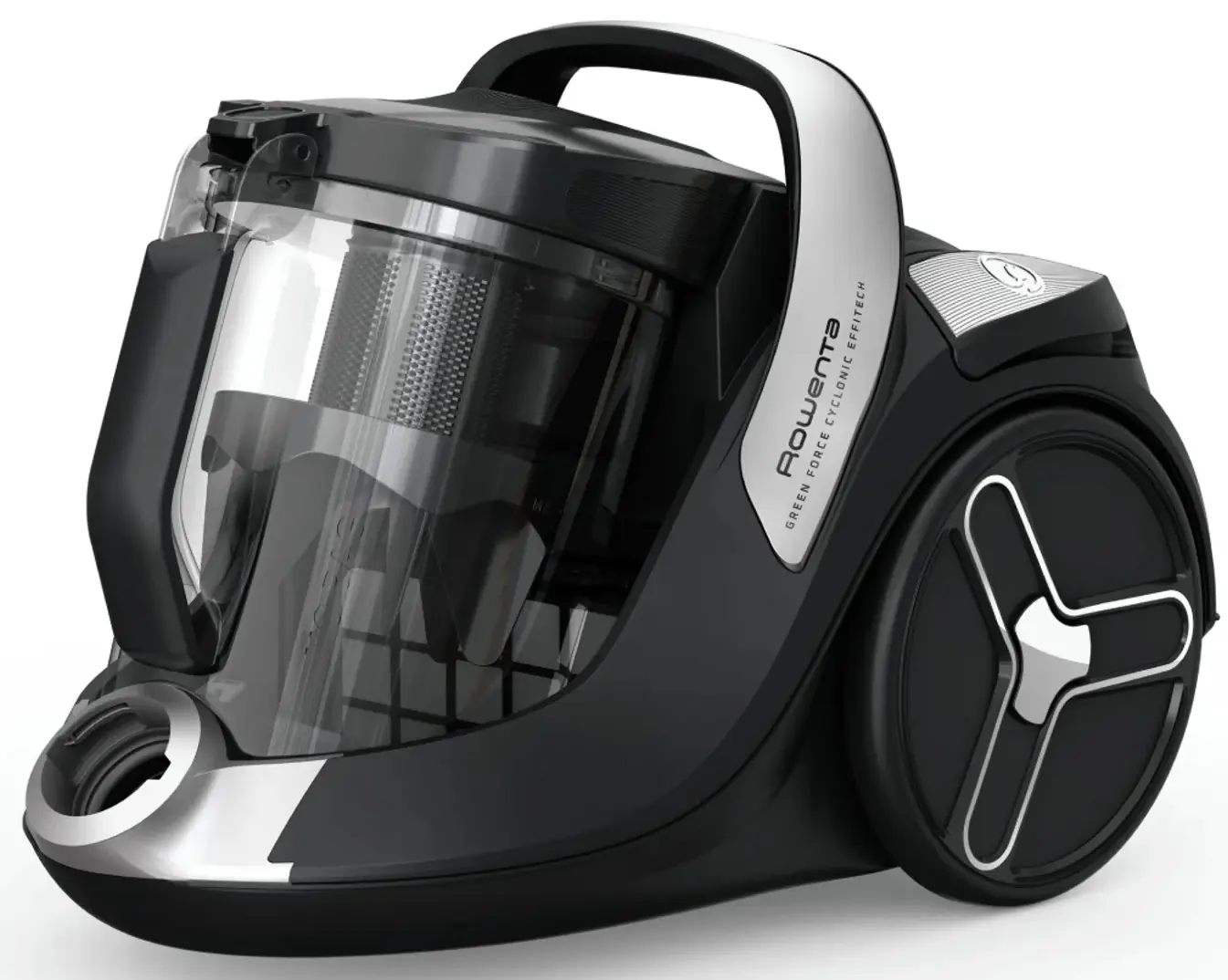 Пылесос Rowenta Green Force Cyclonic Effitech+ RO7C66EA (Black/Silver) - 3