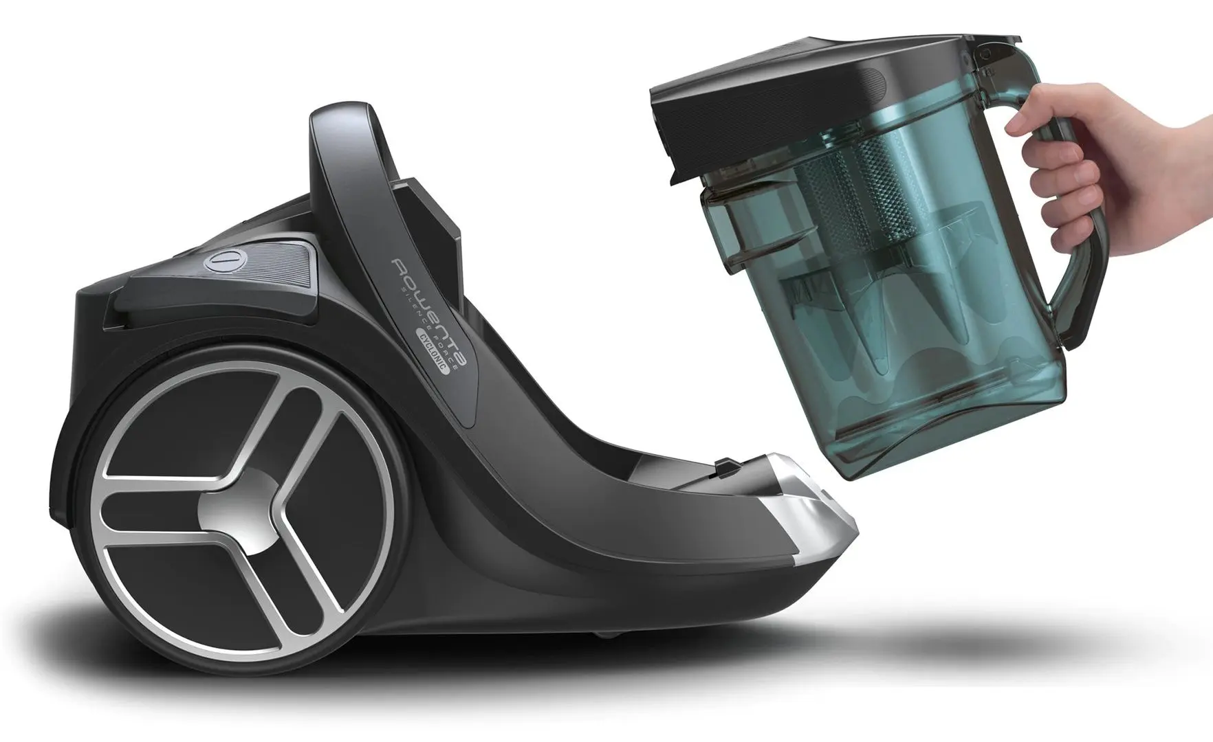 Пылесос Rowenta Silence Forcle Cyclonic RO7212EA (Black)