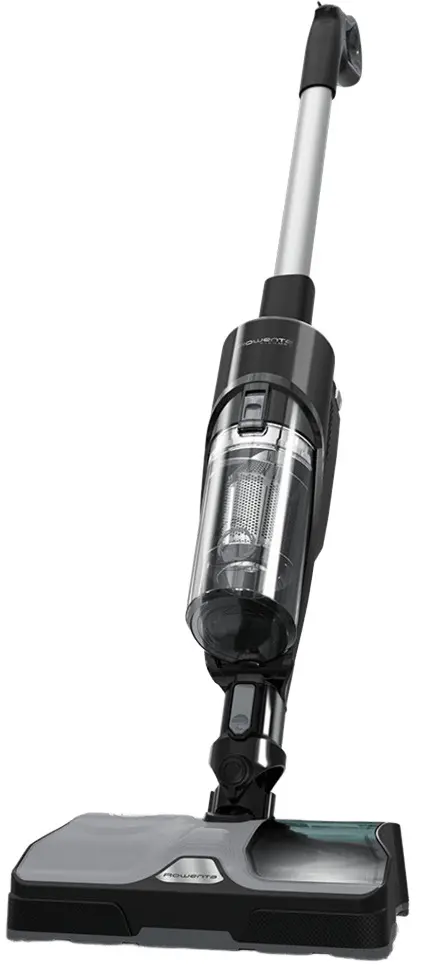 Вертикальный моющий пылесос Rowenta X-Combo GZ3039WO (Black/Silver)
