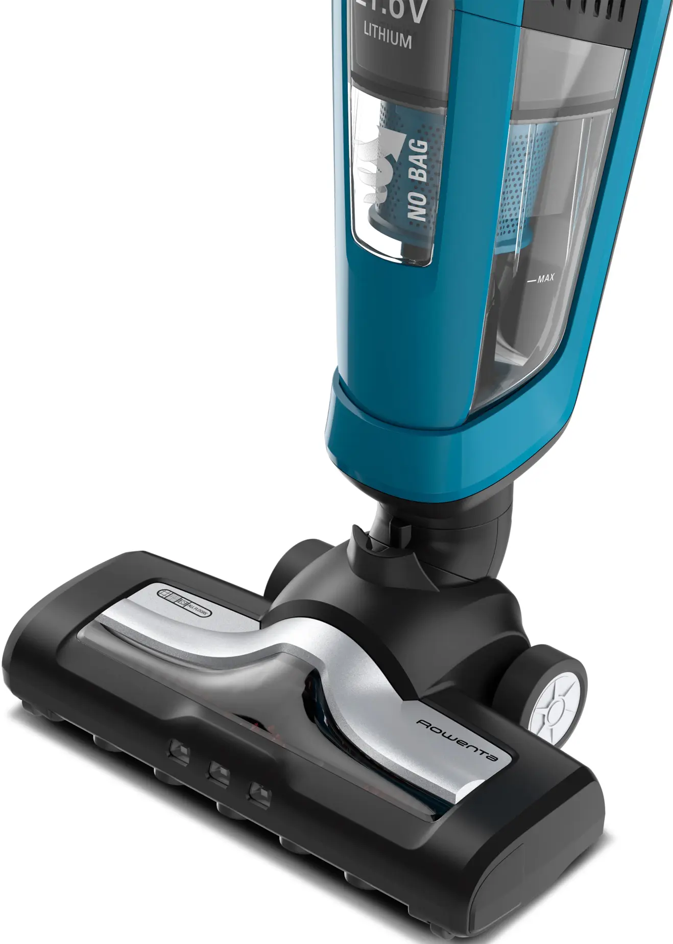Вертикальный пылесос 2в1 Rowenta Dual Force RH6751WO (Blue/Black) - 4