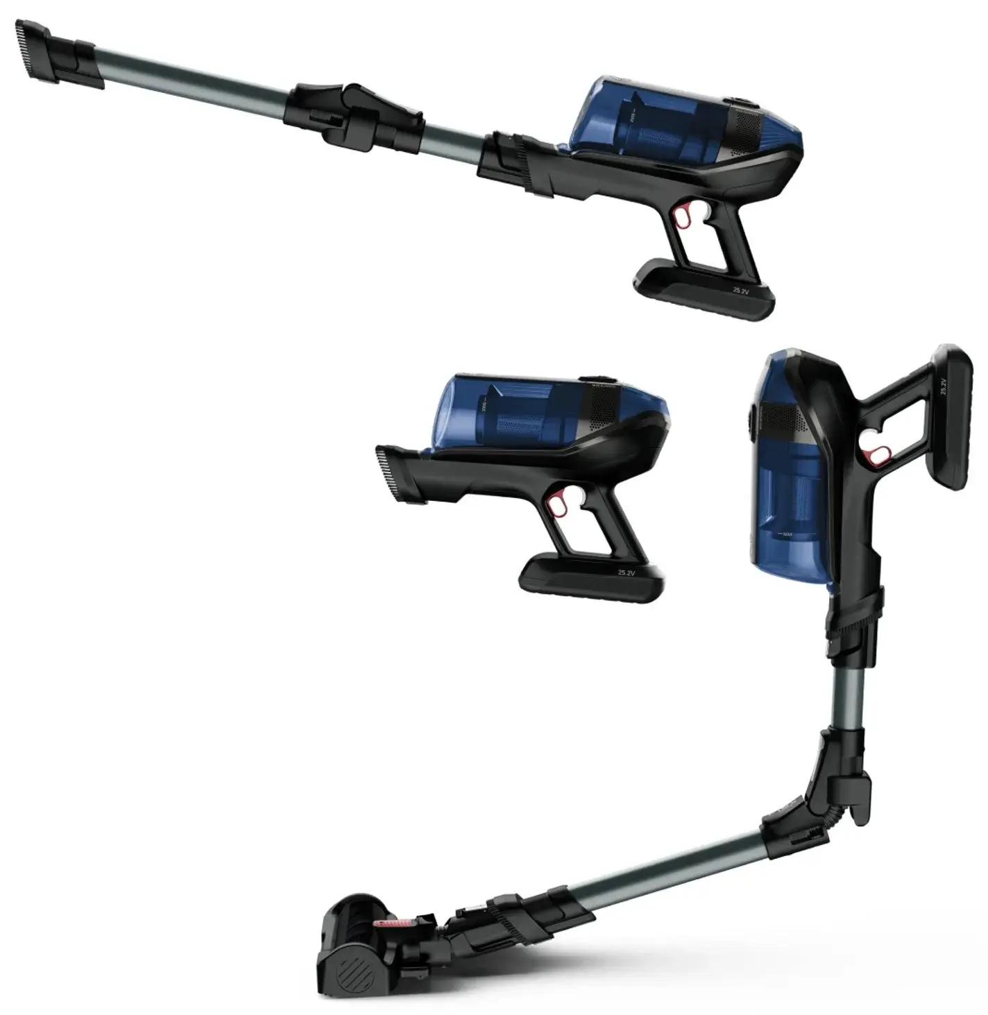 Вертикальный пылесос Rowenta X-Force Flex 12.60 (Blue/Black) - 5