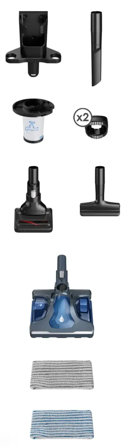 Вертикальный пылесос Rowenta X-Force Flex 12.60 (Blue/Black) - 7