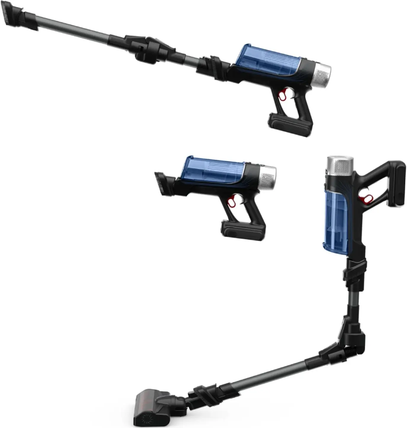 Aspirator vertical Rowenta X-Force Flex 9.60 Aqua RH20C7WO (Blue/Black) - 2