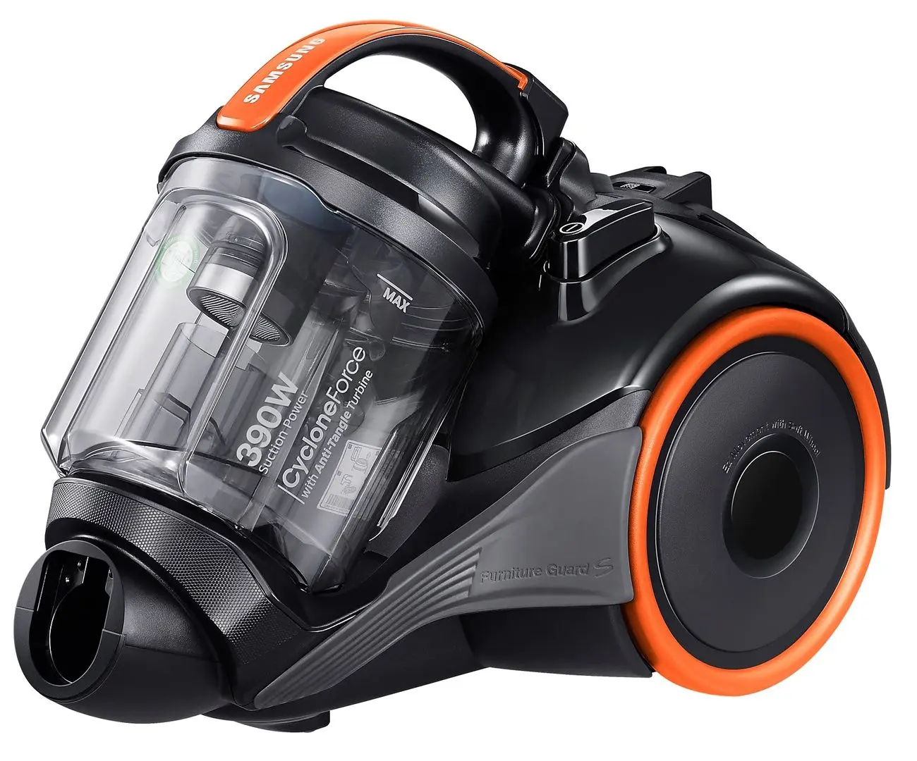 Пылесос Samsung VC15K4136VL/UK (Black/Orange)