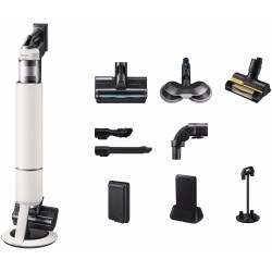 Вертикальный пылесос Samsung Bespoke Jet AI Lite Pro Extra VS80F28DGS/UK (Black/Beige) Thumb