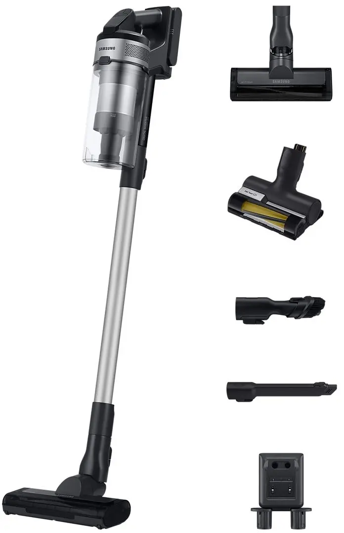 Aspirator vertical Samsung Jet 65 VS15A60AGR5/UK (Silver)