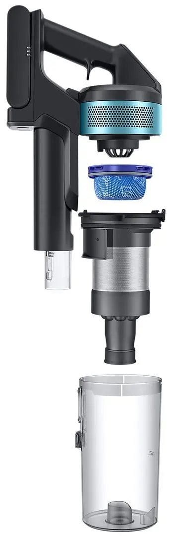 Вертикальный пылесос Samsung Jet 75E Pet VS20B75AGR1/GE (Black/Mint) - 8