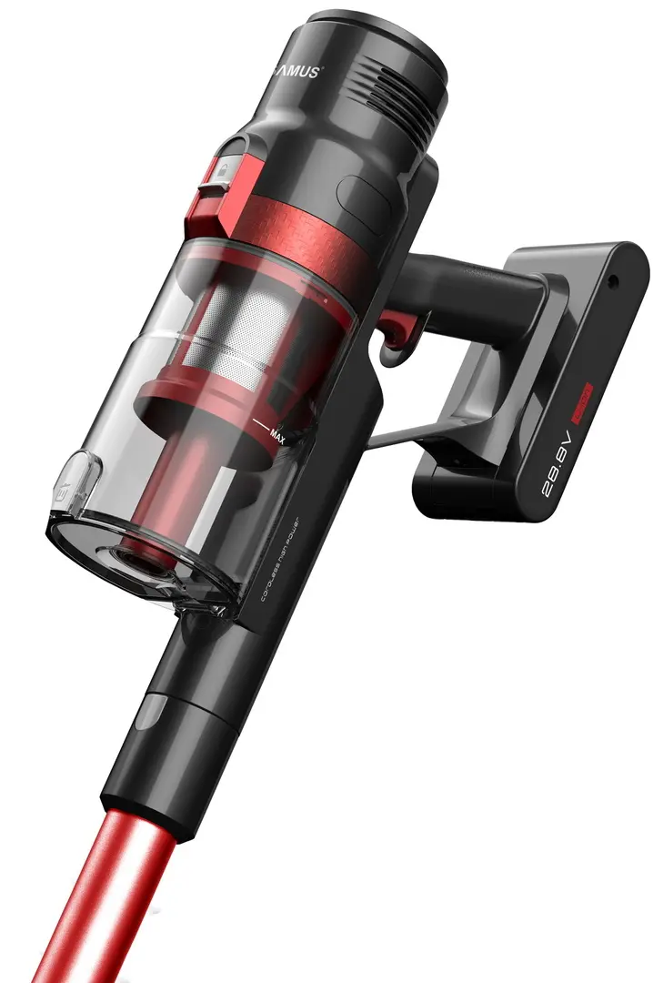 Aspirator vertical 2in1 Samus Hurricane Max Pro (Red/Black)