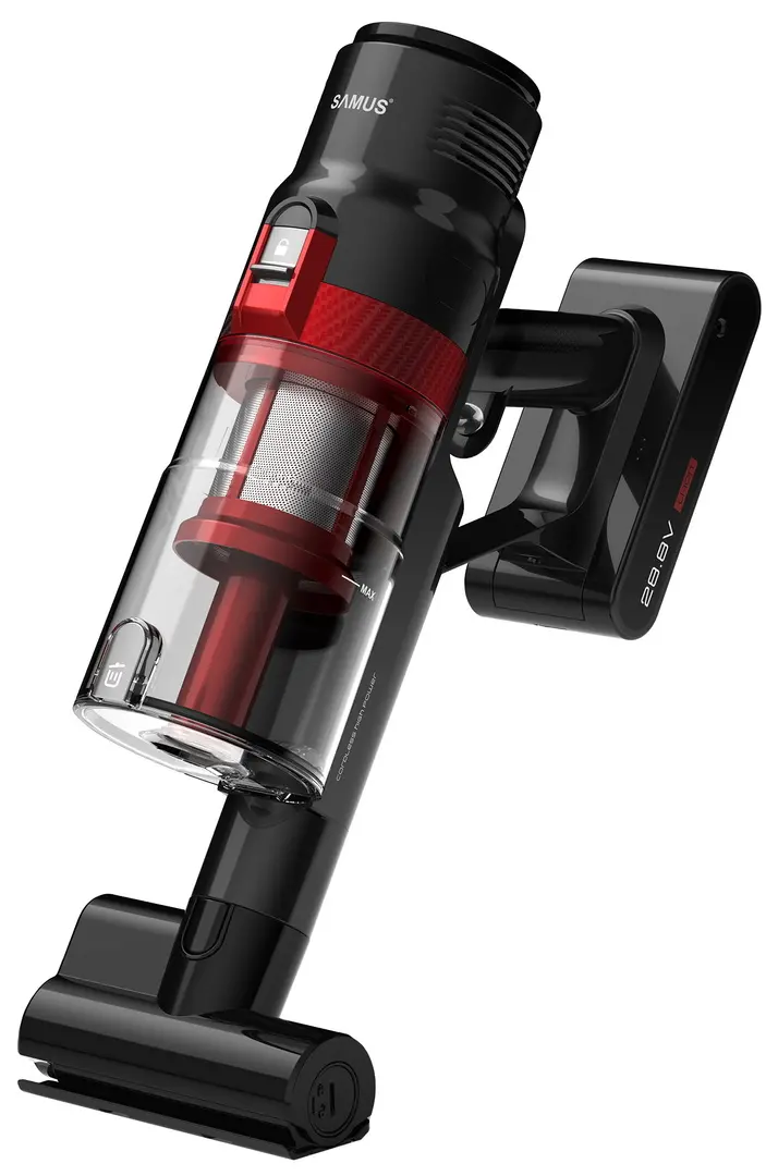 Aspirator vertical 2in1 Samus Hurricane Max Pro (Red/Black)
