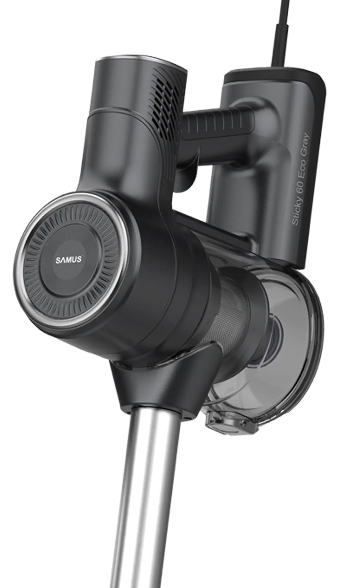 Aspirator vertical 2in1 Samus  Sticky 60 ECO (Grey)