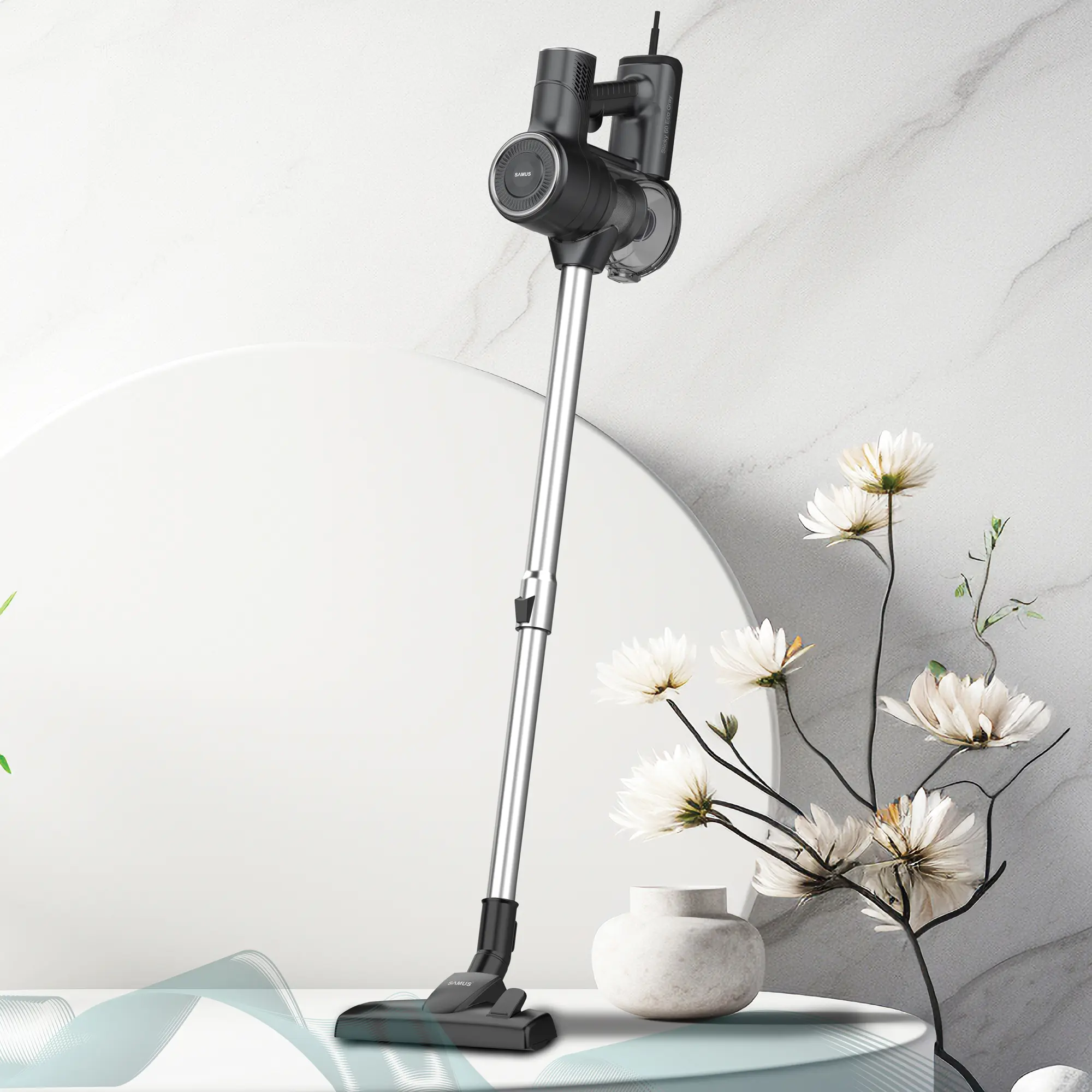 Aspirator vertical 2in1 Samus  Sticky 60 ECO (Grey)