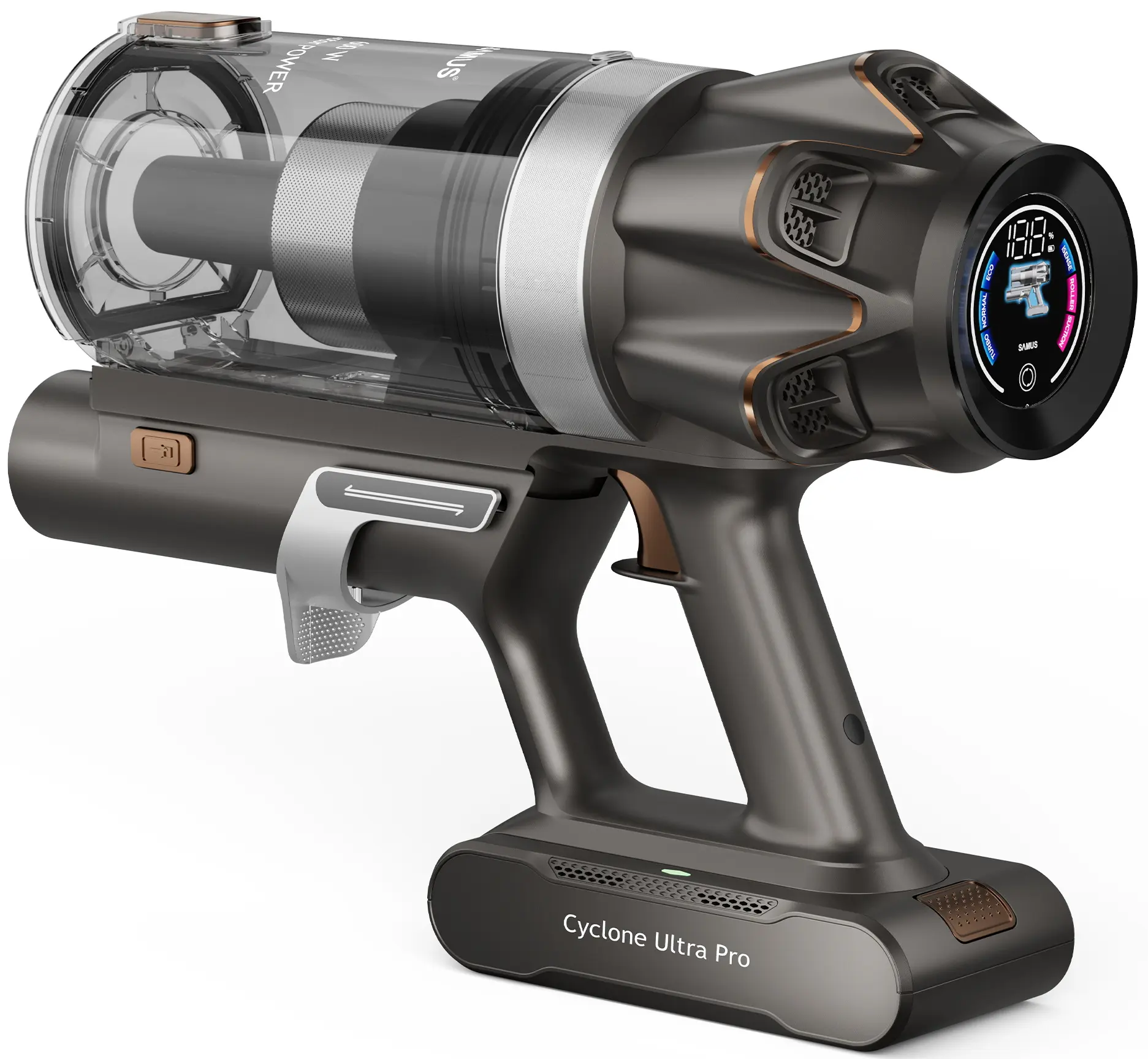 Вертикальный пылесос Samus Cyclone Ultra Pro (Grey) - 5