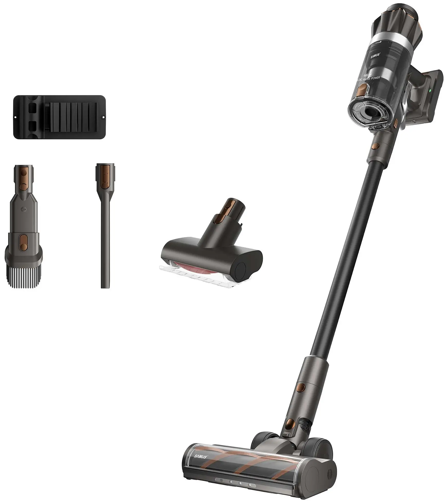 Вертикальный пылесос Samus Cyclone Ultra Pro (Grey) - 7