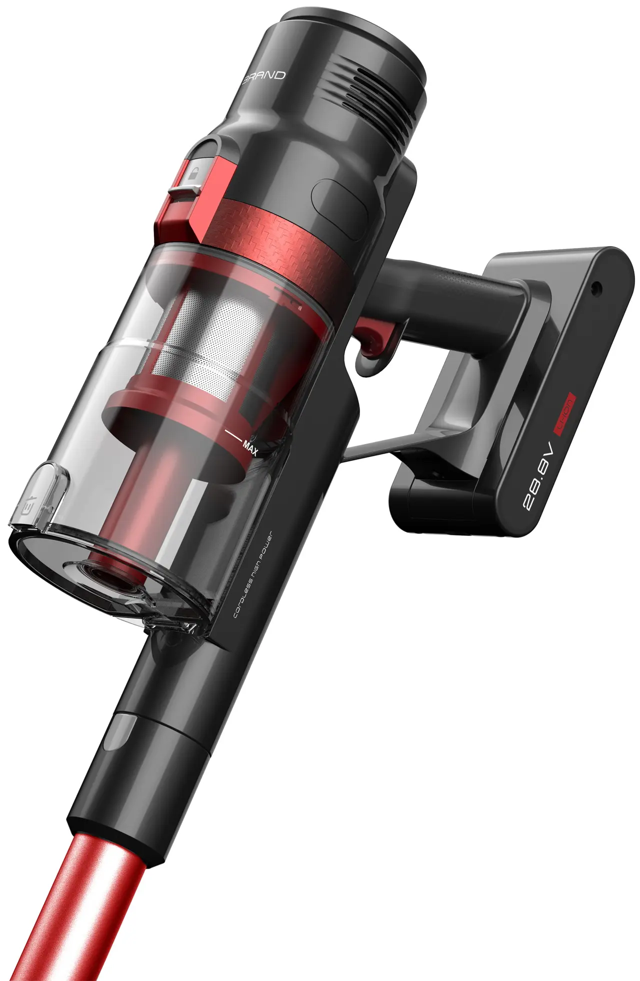 Вертикальный пылесос Samus Hurricane 2 (Red/Black) - 3