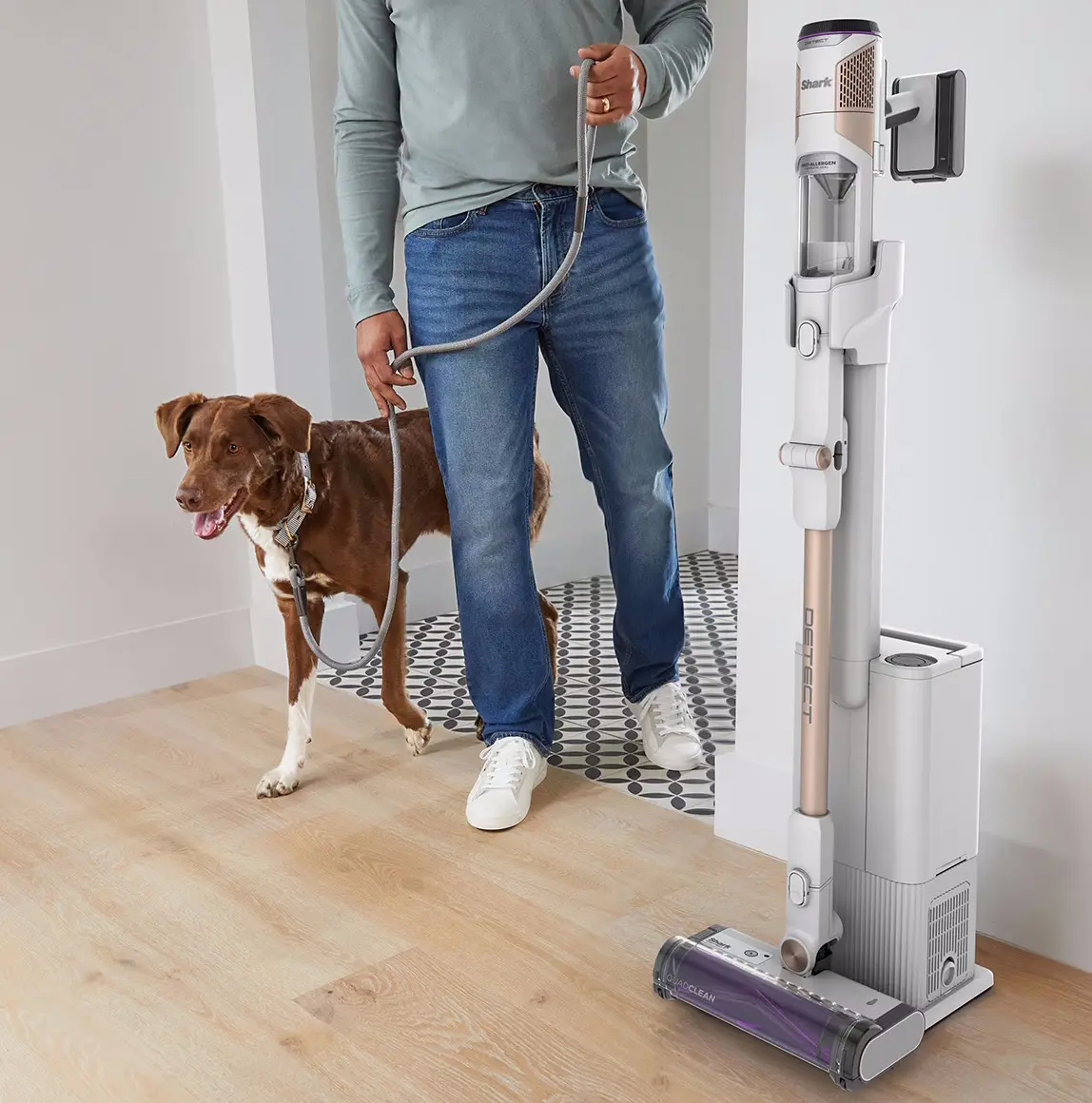 Aspirator vertical Shark IW3612EUT (White)