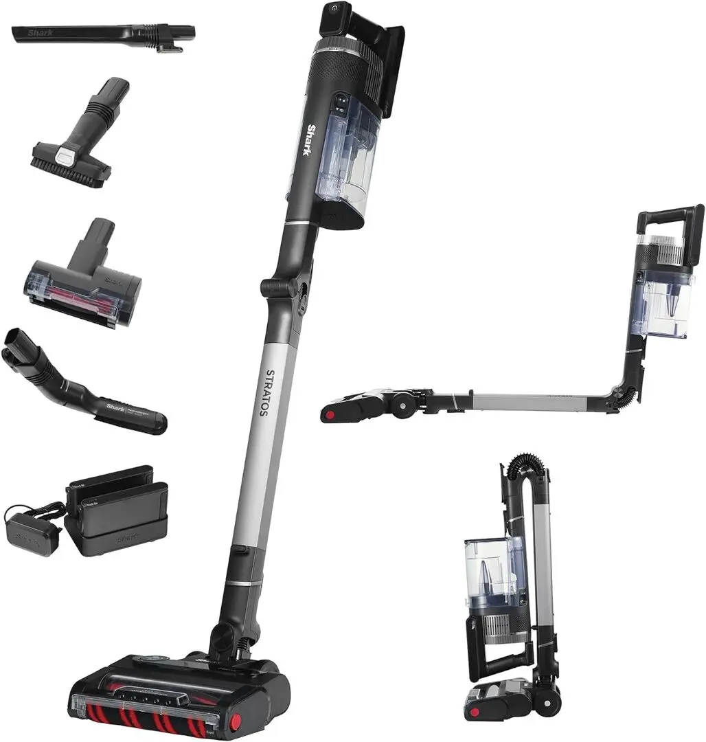 Вертикальный пылесос Shark IZ420EUT (Grey)