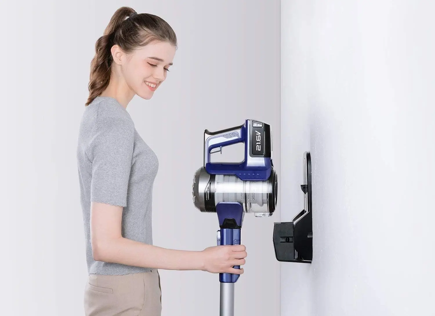 Aspirator vertical Swan PowerPlush Turbo SC15822N (Blue/Grey)