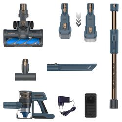 Вертикальный пылесос Taurus Homeland Digital Animal Flex (Blue/Gold) Thumb