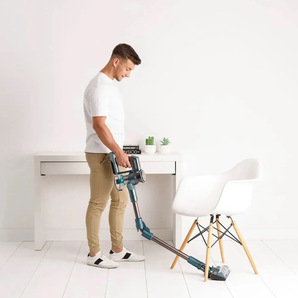 Вертикальный пылесос Taurus Homeland Digital Animal Flex (Blue/Gold) - 8