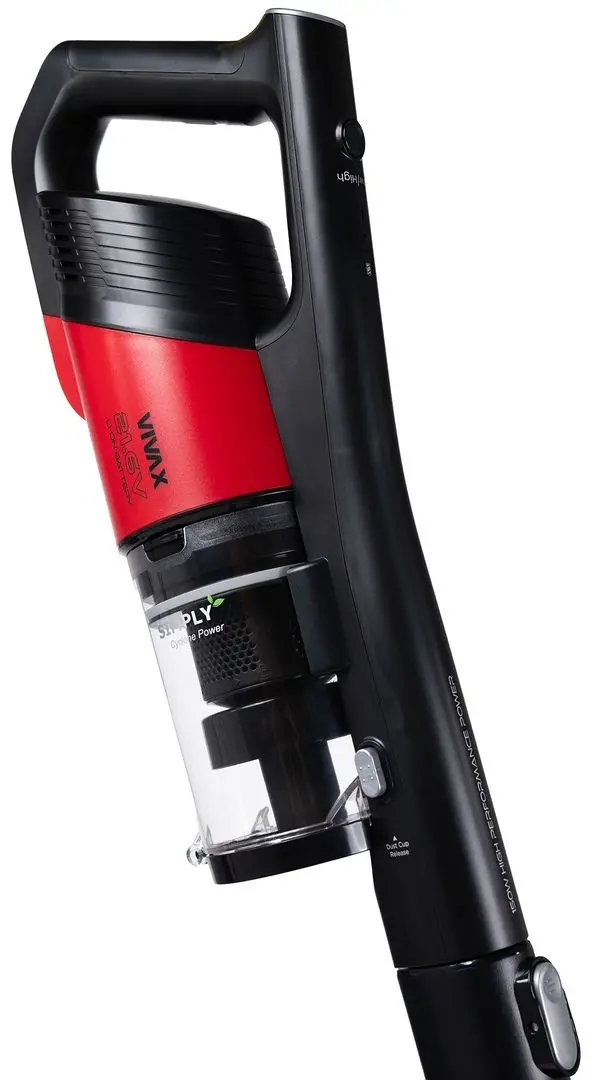 Вертикальный пылесос Vivax VCB-1502R (Black/Red) - 7