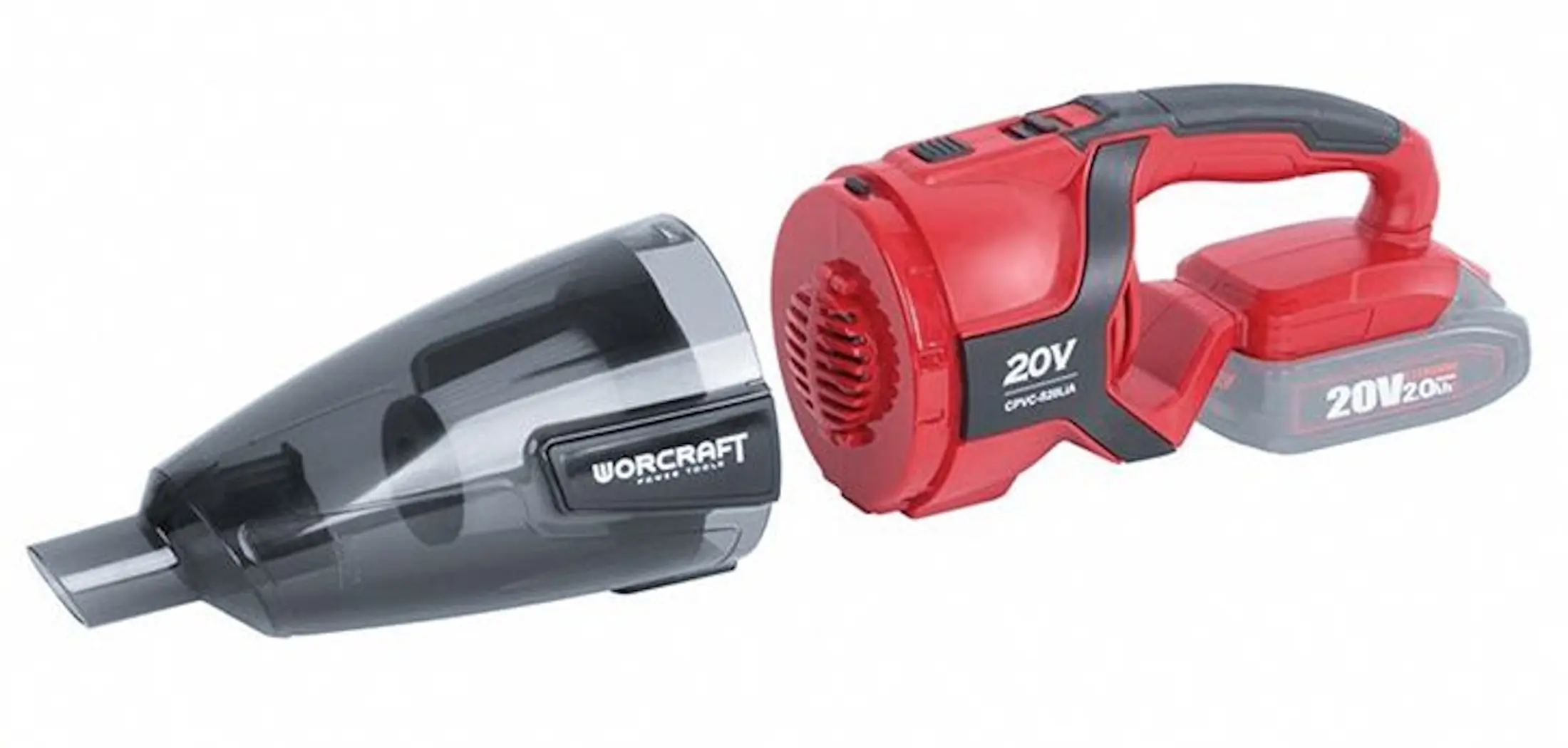 Ручной пылесос Worcraft CPVC-S20LiA (Black/Red) - 4