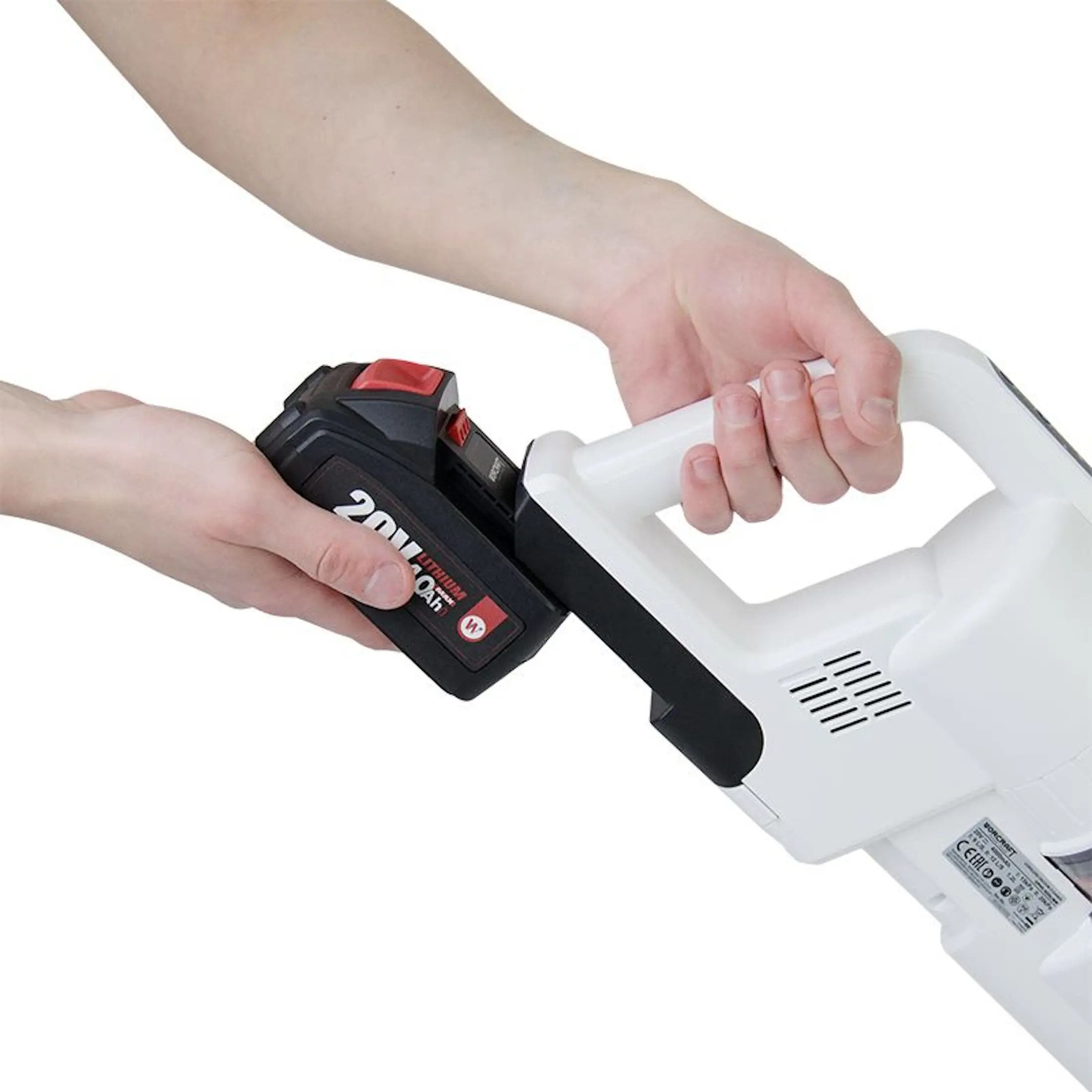 Вертикальный пылесос Worcraft CPVC-S20LiB (White) - 7