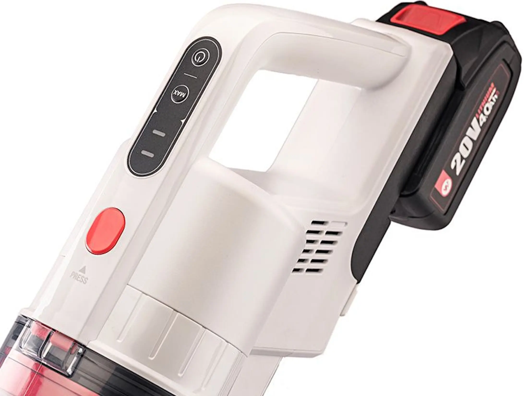 Вертикальный пылесос Worcraft CPVC-S20LiBM (White/Red) - 4