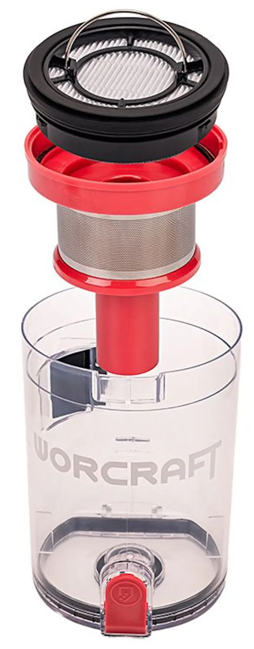 Вертикальный пылесос Worcraft CPVC-S20LiBM (White/Red) - 5