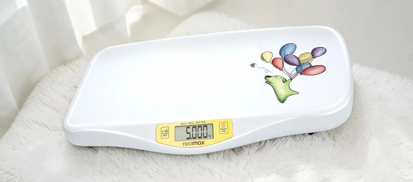 Cantar pentru copii Rossmax Qutie WE300 (White) - 3