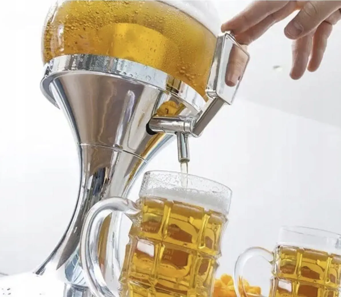 Диспенсер для пива Ruhhy 22799 3.5l (Silver)