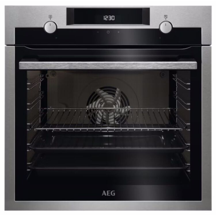 Встраиваемая электрическая духовка AEG BCE455351M (Inox) купить в ...