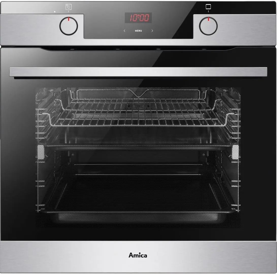 Встраиваемая электрическая духовка Amica ED37617X (Inox) - 4