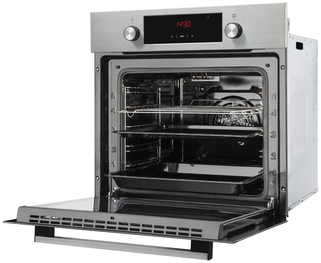 Встраиваемая электрическая духовка Amica Fine EB7541H (Inox/Black) - 12