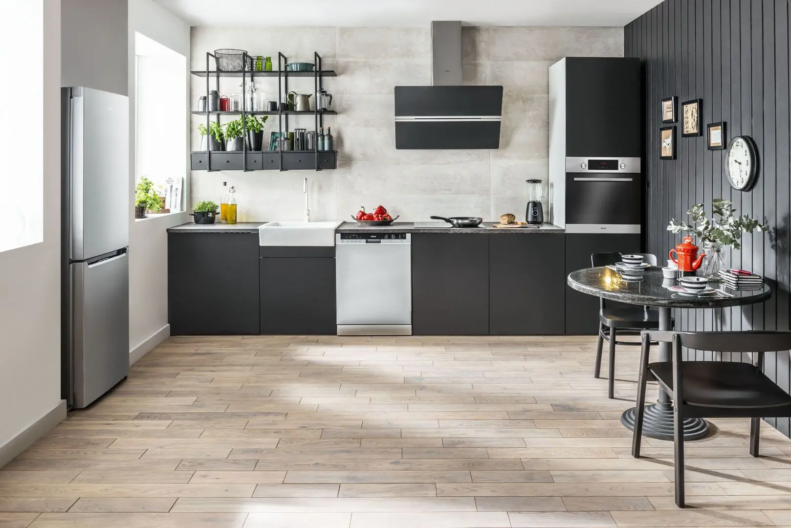 Встраиваемая электрическая духовка Amica Fine EB7541H (Inox/Black) - 5