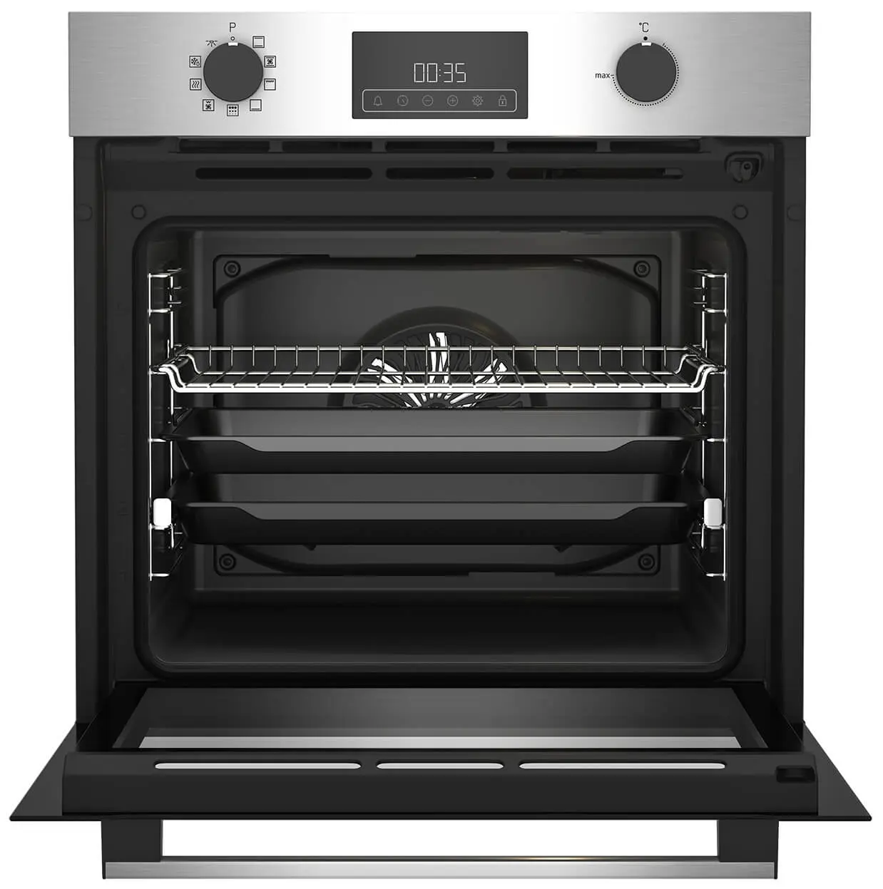 Встраиваемая электрическая духовка Arctic ARVIM1830XMP (Inox/Black) - 2