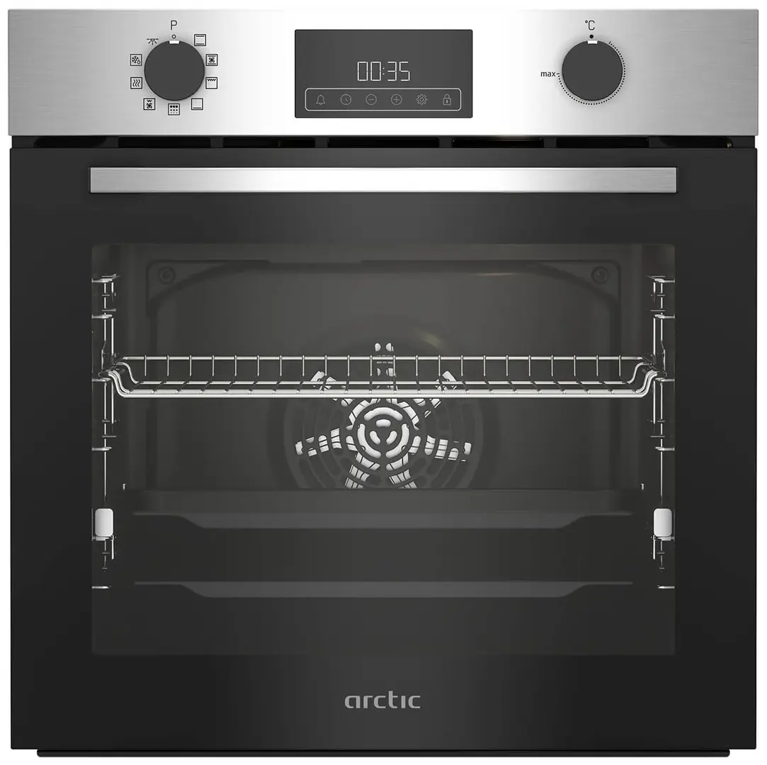 Встраиваемая электрическая духовка Arctic ARVIM1830XMP (Inox/Black)