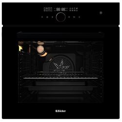 Cuptor electric incorporabil Backer Riki 16 AirSteam Soft BL GL (Black)