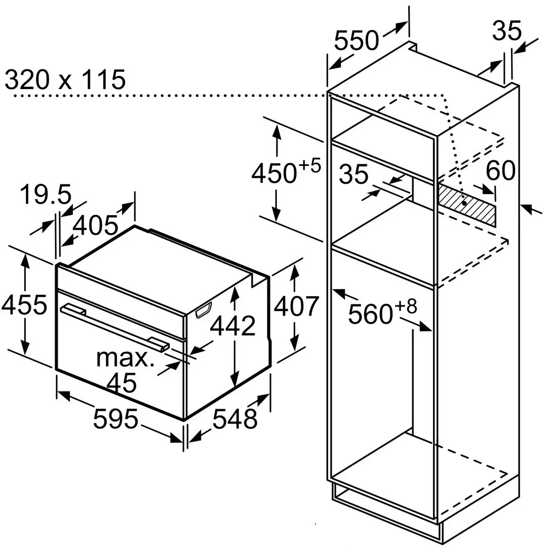 Cuptor electric incorporabil Bosch CMG656BS1 (Inox) - 7