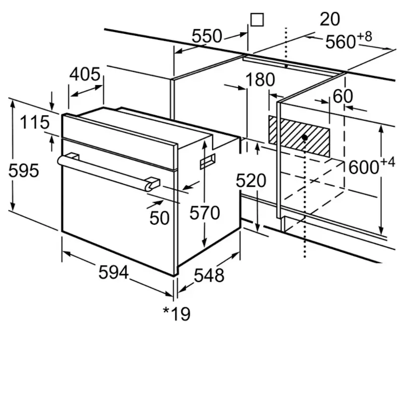 Cuptor electric incorporabil Bosch HBF114ES0 (Silver)
